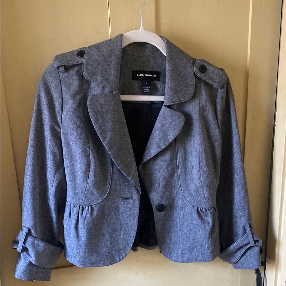 Club Monaco Gray Women's Jacket